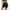 Black, variant on Unique Bargains Women's High Waist Tie Dye Biker Shorts Thigh Shapers Shorts L Purple