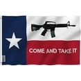 thumbnail image 1 of ANLEY Fly Breeze 3x5 Foot Texas Come And Take It Flag - M4 Carbine Rifle Flags Polyester, 1 of 6