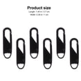 thumbnail image 3 of EeaseCA 6pcs Detachable Zipper Pull Tab Replacement Backpack Clothing Zipper Pullers, 3 of 8