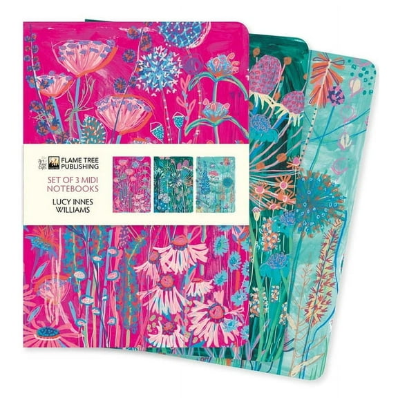 MIDI Notebook Collections Lucy Innes Williams Set of 3 MIDI Notebooks, (Hardcover)