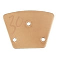 thumbnail image 2 of Trapezoid  Grinding Trapezoid  Grinder Trapezoid  Concrete Grinding Disc Pad For Grinder Grit 303 Holes 2 Straight Teeth, 2 of 8