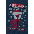 thumbnail image 4 of Spider-Man Mens Snowflake Christmas Sweater T-Shirt, 4 of 4