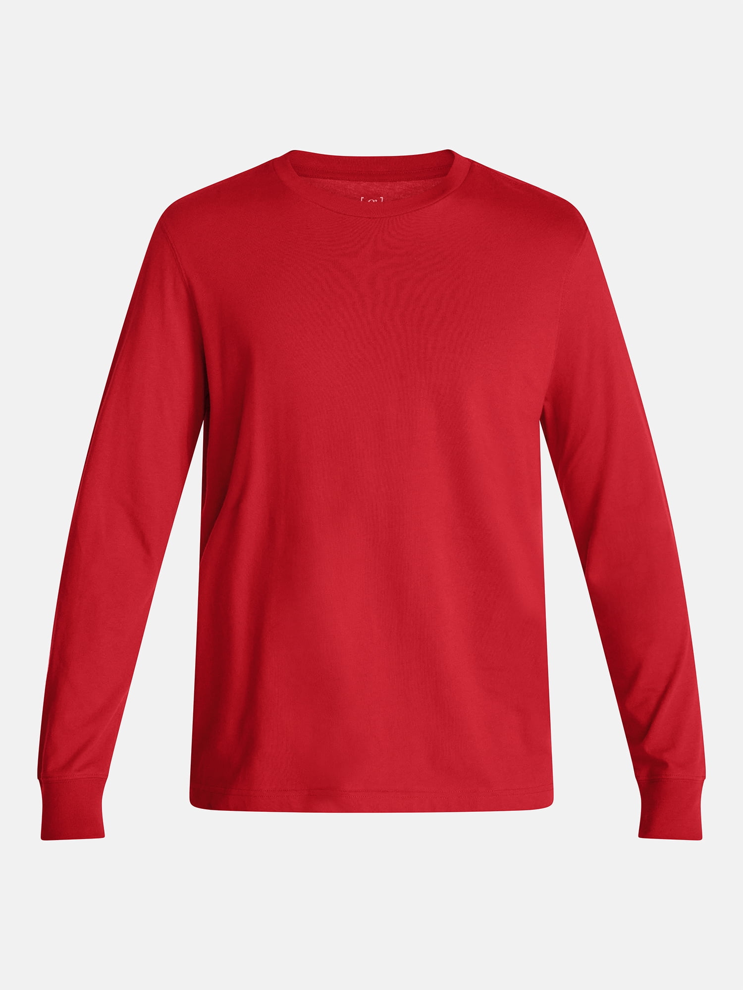 George Men's and Big Men's Cotton Crewneck Tee with Long Sleeves, Sizes XS-3XL, Big 2XB-6XB & Tall MT-4XLT