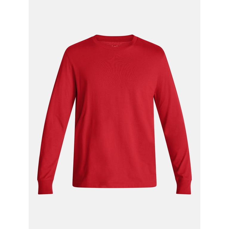 George Men's Cotton Crewneck Long-Sleeve Tee photo 5