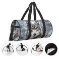 thumbnail image 3 of Easygdp Majestic Snowy Wolf Bolsa de Viaje, Bolsa de Mano, Bolsa de Gimnasio, Bolsa de Equipaje para Viaje, 3 of 6