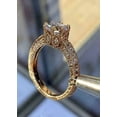 thumbnail image 4 of 2.5Ct Round Cut Lab Created Diamond 14K Rose Gold Plated Women's Engagement Ring Sterling Silver, 4 of 4