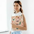 thumbnail image 6 of FORMRS 3 Ring Binder with Pockets 1.5" D-Rings Clip Board 200 Sheets Capacity, Beige Christmas Snowman, 6 of 8