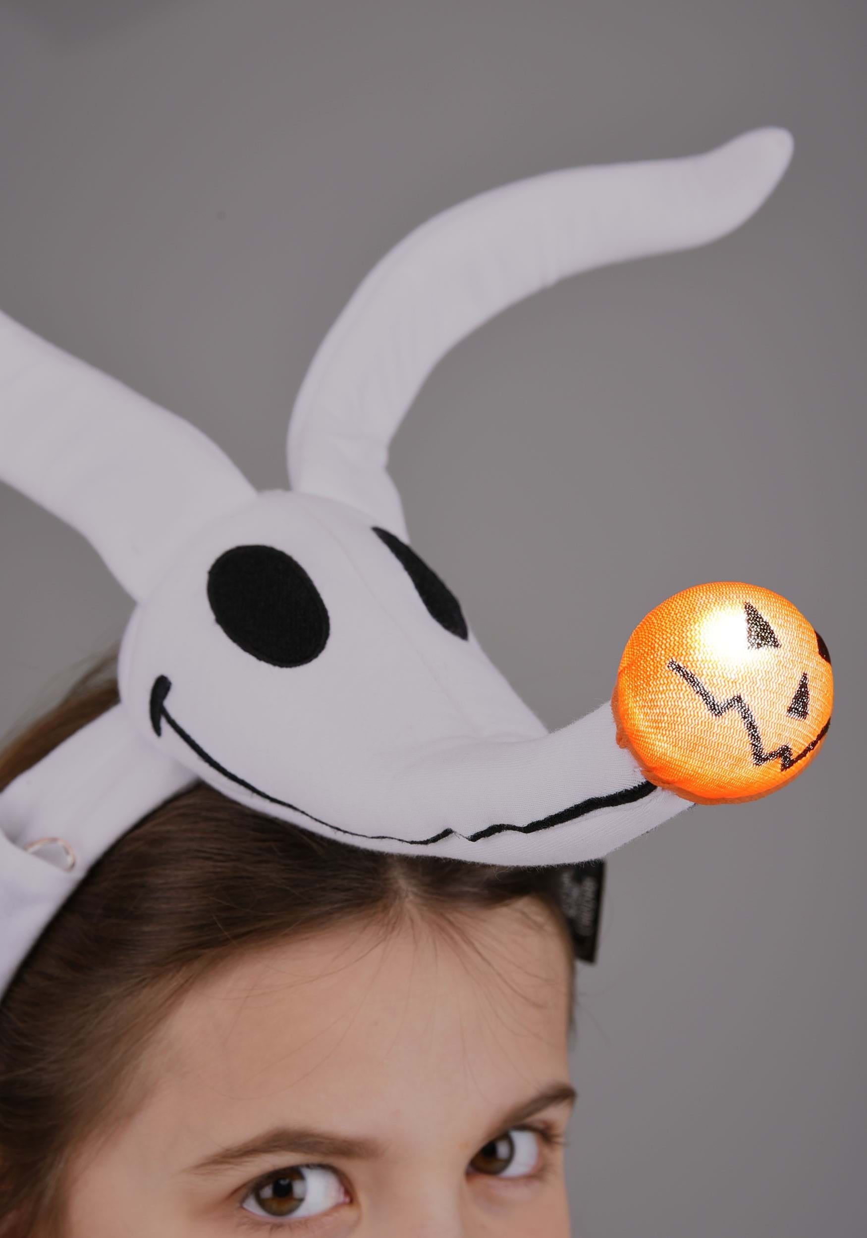 Disney Hundehalsband Nightmare Before Christmas – Zero-Motiv, 20,3–30,5 Cm, 1,3 Cm Breit