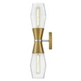thumbnail image 3 of 83902LCB Lark Livie - 20W 2 LED Wall Sconce In Modern Style-22 Inches Tall and 5 Inches Wide-Lacquered Brass Finish, 3 of 14