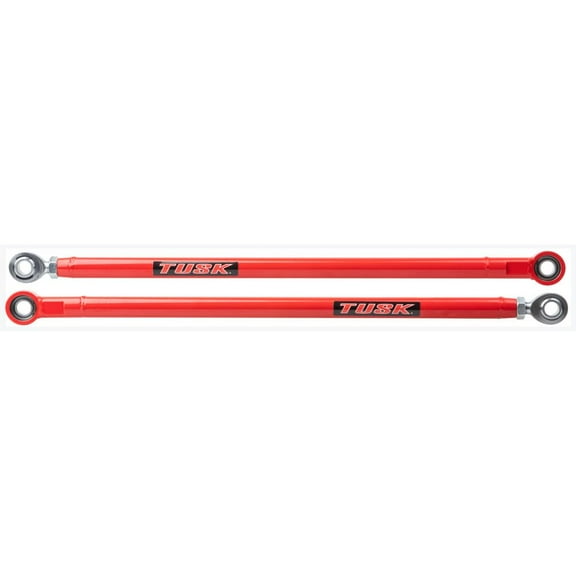 Tusk Mohawk Extreme Duty Upper Radius Rods Red M12 Bolts For POLARIS RZR XP 1000 2017