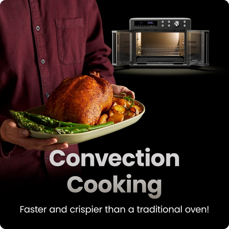 Chefman French Door 10-in-1 Toaster Oven Air Fryer, 26QT photo 2