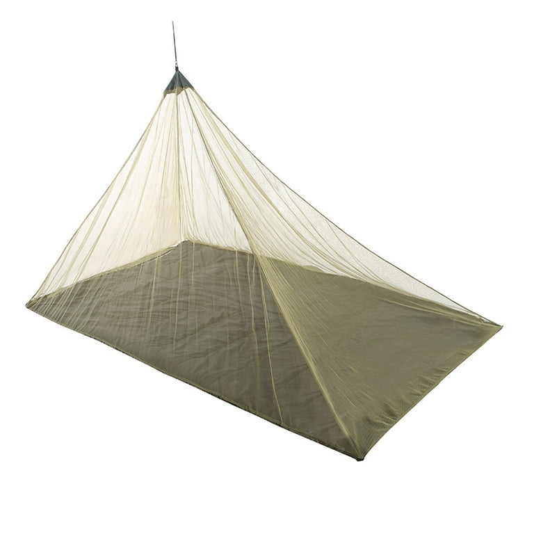 Frogued Fishing Hiking Summer Ultralight Inner Mesh Tent Mosquito Net  Camping Netting (Black)