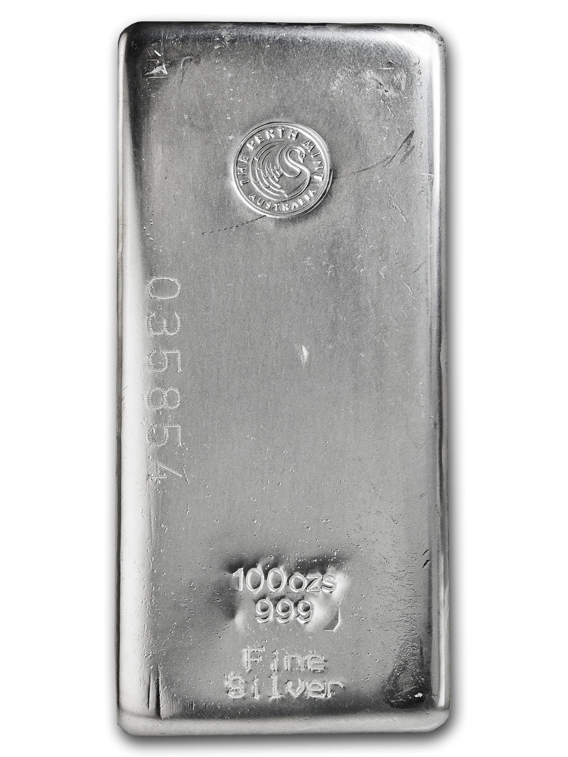 Perth Mint 100 oz Silver Bar Perth Mint
