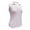 Sweet Lavender/White, variant on Monterey Club Women's Meadow Stripe Colorblock Sleeveless Golf Polo Shirt #2391