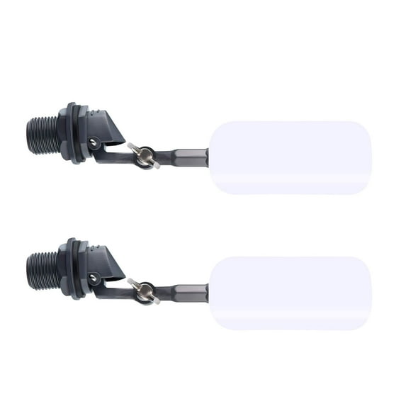Ncheli 2 Pzas Válvula de Bola Flotante de Agua y Mini Kit de Válvula de Bola Flotante, Tanque Humidificador de Alimentación de Llenado Automático Agua con Brazo Ajustable, Piezas de Acuario, Nuevo