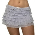 thumbnail image 2 of TIMIFIS Womens Fashion Lace Bow Shorts Solid Color Multi Layer Cake Stacking Skirt Pants Elastic Waist Sweet Sleeping Short, 2 of 4
