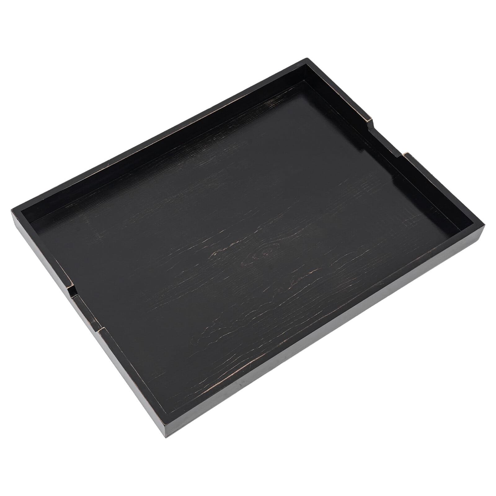 Stove Top Covers for Electric/Gas Stove Top, Noodle Boards for Electric Stove Top Large Serving Tray Stove Top Cutting Board 29.5" x 22" Wood Stove Covers for Gas Stove Top (Black)