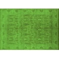 thumbnail image 1 of Ahgly Company Indoor Rectangle Oriental Green Traditional Area Rugs, 6' x 9', 1 of 4
