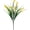 Yellow, variant on 1Pc 13.7" Outdoor Artificial Flowers Bush, Vibrant Red Fake Calla Lily Cluster, Weatherproof Greenery Planter Filler for Yard Cemetery Grave