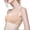 Khaki, variant on Womens Invisible Liquid Solid Color Bra Seamless Breathable djustable Thin Straps Push Up Daily Outfit All Season Use