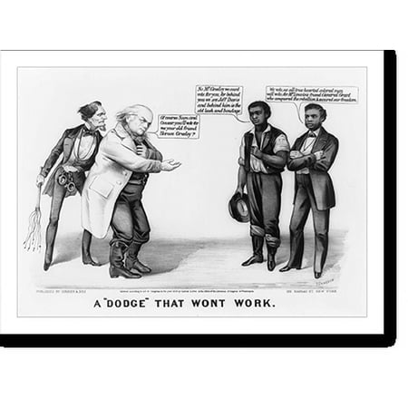 Historic Print, A dodge" that wont work", 16" x 20"