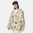 thumbnail image 3 of Disketp Ladybug And Wild Flowers for Men's Sun Protection Hoodie Performance Long Sleeve Fishing Outdoor Lightweight-Small, 3 of 7