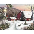 thumbnail image 3 of 1 hilo bordado Snow Village punto de cruz completo 11CT algodón DIY impreso FLhrweasw Nuevo, 3 of 9