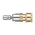 thumbnail image 3 of Adaptador de hidrolavadora profesional de conexión rápida de 1/4" para limpieza de automóviles. Cabeza femenina de cobre, 3 of 9