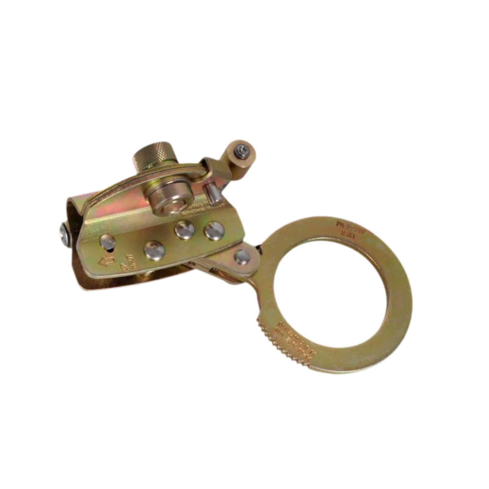figatia Rope Grab Ascender for 16mm Rope Climbing Gear Limiter Supplies Fall Protection Gear Auto Locking Equipment for Outdoor Roofing