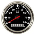 thumbnail image 1 of 85mm Car Boat Tacho Sensor Marine Tacho Meter with LCD Hourmeter 3000 4000 6000 8000 RPM Boat Tachometer 12V/24V Red Backlight ,Wide Applicability, 1 of 7