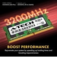 thumbnail image 3 of Memoria RAM para laptop A-Tech 32 GB DDR4 3200 MHz SO-DIMM, 3 of 7