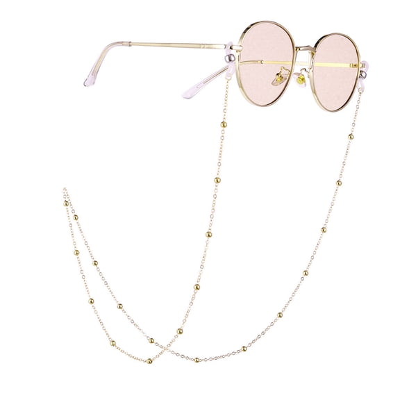 QIQUWOHUL New Planet Glasses Chain Retro Metal Hanging Chains Men/Women Non-slip Decor