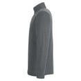 thumbnail image 6 of CORE365 CE405 Men's Fusion ChromaSoft™ Pique Quarter-Zip Pullover-Carbon Heather-4XL, 6 of 6