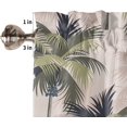 thumbnail image 5 of PKQWTM Palm Trees Window Curtain Valance Rod Pocket 54x18 inch, 5 of 5