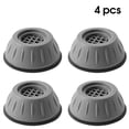 thumbnail image 2 of APS Lavadora Pies Almohadilla Portátil Mute Anti-Skid Transpresa a prueba de choque Sala de estar interior Sofá Mesa Mesa Muebles Amortiguadores Grandes 4 piezas Inevent HA012196-01, 2 of 7