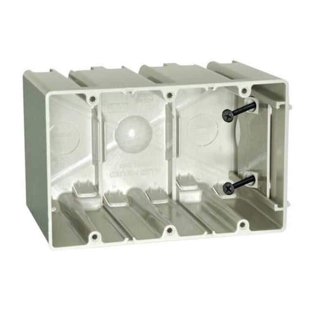 Sliderbox SB-3 3 Gang Slider Nometal Outlet Box