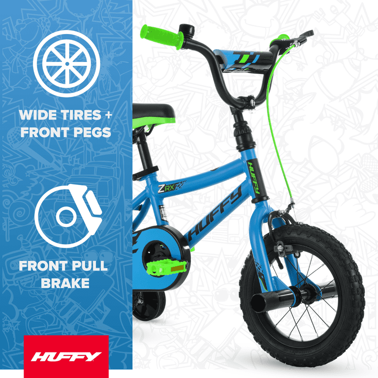 Huffy, Kids‚Äô Bike, 12‚Äù ZRX, EZ Build, Fits Riders 37‚Äù-42‚Äù