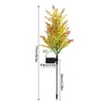 thumbnail image 3 of Fiudx Lámpara Solar para Árbol, Exquisita Lámpara de Pino Material Abs, Resistente Ip65, para Jardín, Decoración de Jardín, Led Multicolor, Ideal para Fiestas, Regal Familiar, Larga Duración de 8 a 1, 3 of 7