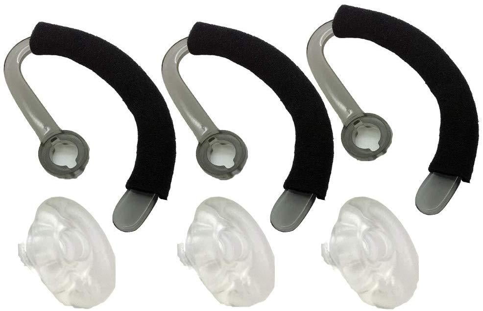 Premium Replacement Earbuds Ear Tips + Ear Hook Loops + Foam Spare