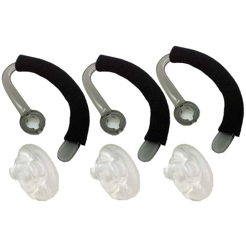 Premium Replacement Earbuds Ear Tips + Ear Hook Loops + Foam Spare