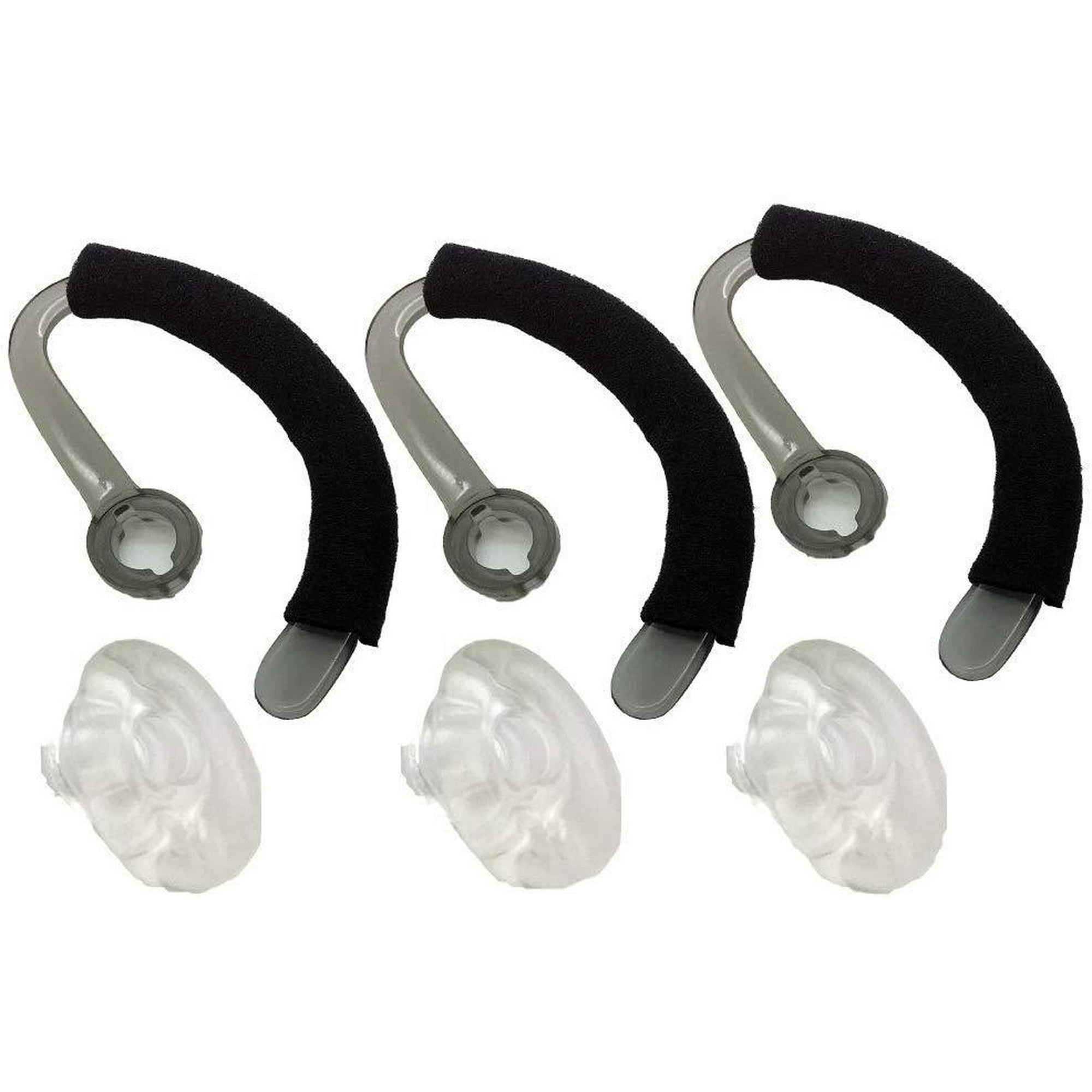 Premium Replacement Earbuds Ear Tips + Ear Hook Loops + Foam Spare + Earpads Fit Kit for Plantronics CS540 Savi W440 W740 W745 WH500 EarLoops EarHook Ear Bud Part - Walmart.com