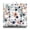 White-168, variant on Bohemian Style Tatami Cushion 22x22 Inch Square Meditation Pillow, Geometric Print, Lightweight & Portable