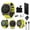 Yellow, variant on Garmin Fenix 8 43MM AMOLED Sapphire Multisport GPS Smartwatch Silver with Whitestone Silicone Band Charging Bundle
