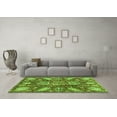 thumbnail image 3 of Ahgly Company Indoor Round Abstract Green Modern Area Rugs, 7' Round, 3 of 4