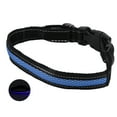 thumbnail image 3 of Collar Luminoso para Perros con Tiras Reflectantes Collar LED Antienredos para Gatos PerrosAzul M, 3 of 12