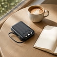 thumbnail image 3 of 3C Certified Solar Charging Power Bank, Large Capacity Battery with Built-In Cable, Compact Portable Mobile Power Supply for Outdoor Camping, Travel Emergency and Daily Phone Charging, 3 of 6