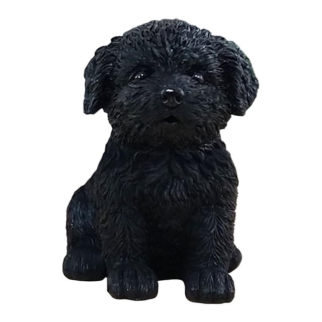 Lindo modelo de mascota de simulación, adorno de perro, decoración del hogar, decoración de escritorio, artesanía de resina para perro, adorno de simulación de mascota, decoración del hogar,