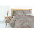 thumbnail image 3 of Ambesonne Abstract Art Modern Down Alternative Quilt Comforter, Spots Dashes, Queen, Warm Taupe Mauve Taupe, 3 of 5