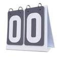 thumbnail image 3 of Colaxi Tableau de Score de Sport 2 Chiffres Compteur de Score Rabattable pour Football Volleyball Jeux d'Équipe Gris, 3 of 8