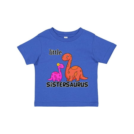 

Inktastic Little Sistersaurus Gift Toddler Toddler Girl T-Shirt